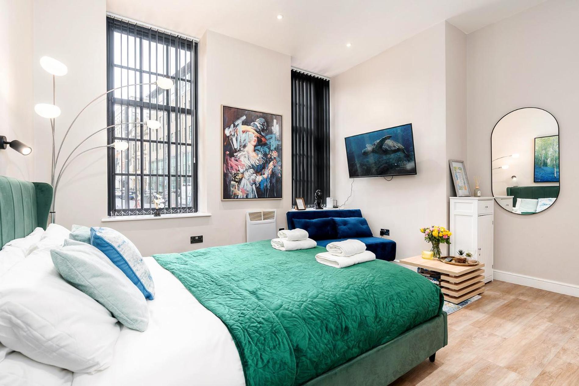 Beautiful Apartment & Central Location & King Size Bed Leeds  Dış mekan fotoğraf